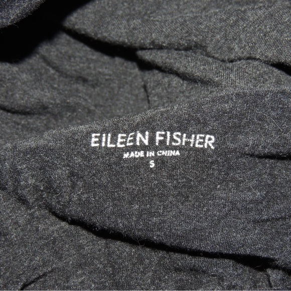 Gray Eileen Fisher Top - Picture 3 of 4